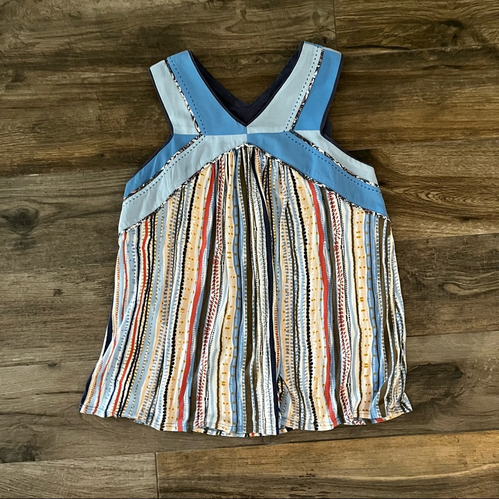 Anthropologie One September Meseta stripes tank size S